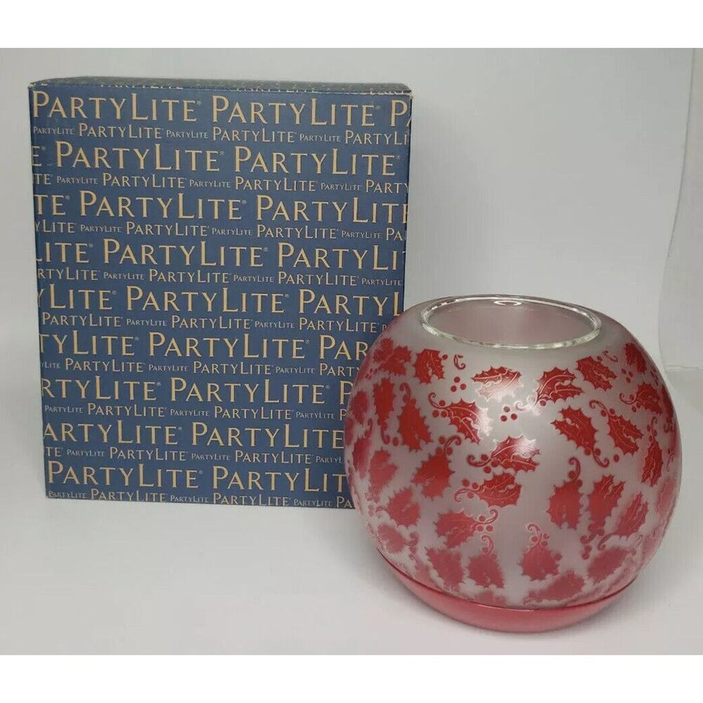 PartyLite ScentGlow Warmer-Holiday Glow New in Box P7D/P92486